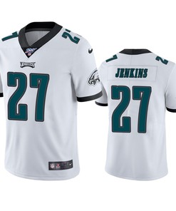 Philadelphia Eagles Malcolm Jenkins White 100th Season Vapor Limited Jersey - Robokeg
