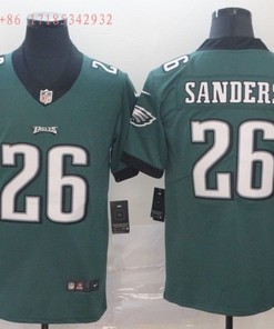 Philadelphia Eagles Miles Sanders #26 2020 Nfl Blue Jersey Jersey - Robokeg