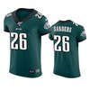 Philadelphia Eagles Miles Sanders Midnight Green 100th Season Vapor Elite Jersey - Robokeg