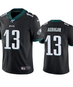 Philadelphia Eagles Nelson Agholor Black 100th Season Vapor Limited Jersey - Robokeg