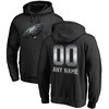 Philadelphia Eagles Nfl Pro Line By Branded Personalized Midnight Mascot Pullover Hoodie - Black - Robokeg