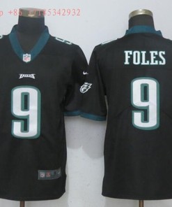 Philadelphia Eagles Nick Foles #9 2020 Nfl Black Jersey Jersey - Robokeg