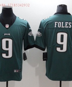 Philadelphia Eagles Nick Foles #9 2020 Nfl Green Jersey Jersey - Robokeg