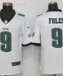 Philadelphia Eagles Nick Foles #9 2020 Nfl White Jersey Jersey - Robokeg
