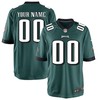 Philadelphia Eagles Nike Custom Game Jersey - Midnight Green - Robokeg