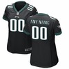 Philadelphia Eagles Nike Womens Custom Game Jersey - Black - Robokeg