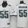 Philadelphia Eagles On Graham #55 2020 Nfl White Jersey Jersey - Robokeg