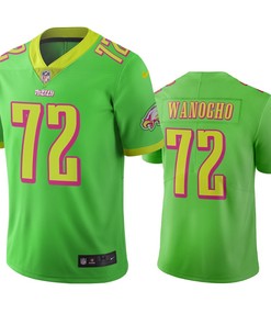 Philadelphia Eagles Prince Tega Wanogho Green City Edition Vapor Limited Jersey - Robokeg