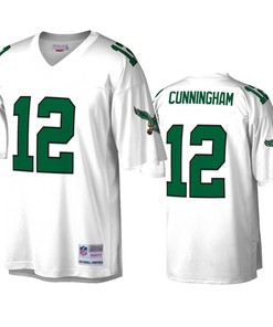Philadelphia Eagles Randall Cunningham White Legacy Replica Jersey - Robokeg