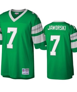 Philadelphia Eagles Ron Jaworski Kelly Green Legacy Replica Jersey - Robokeg