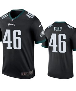Philadelphia Eagles Rudy Ford Black Color Rush Legend Jersey - Robokeg