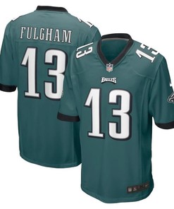 Philadelphia Eagles Travis Fulgham #13 2020 Nfl Green Jersey Jersey - Robokeg