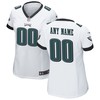 Philadelphia Eagles Womens Custom Game Jersey - White Custom Jerseys Nfl - Robokeg