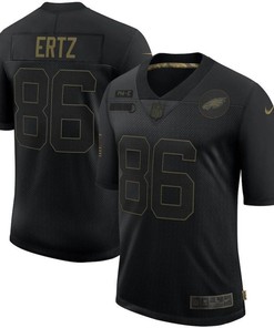Philadelphia Eagles Zach Ertz #86 Nfl 2020 Black Jersey - Robokeg