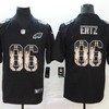 Philadelphia Eagles Zach Ertz #86 Nfl 2020 Black Statue Of Liberty Jersey - Robokeg