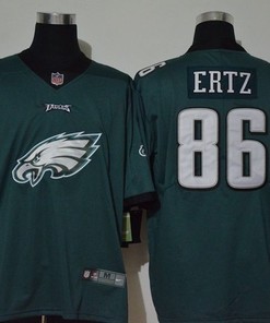 Philadelphia Eagles Zach Ertz #86 Nfl 2020 Pine Green Jersey - Robokeg
