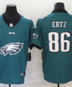 Philadelphia Eagles Zach Ertz #86 Nfl 2020 Teal Blue Jersey - Robokeg