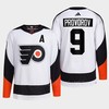 Philadelphia Flyers 2022 Reverse Retro 2.0 Ivan Provorov 9 White Primegreen Jersey Men's - Robokeg