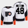Philadelphia Flyers 2022 Reverse Retro 2.0 Morgan Frost 48 White Primegreen Jersey Men's - Robokeg