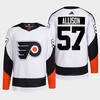 Philadelphia Flyers 2022 Reverse Retro 2.0 Wade Allison 57 White Primegreen Jersey Men's - Robokeg