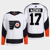 Philadelphia Flyers 2022 Reverse Retro 2.0 Zack MacEwen 17 White Primegreen Jersey Men's - Robokeg