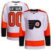 Philadelphia Flyers Adidas Away Authentic Pro Custom Jersey - White Custom Jerseys Nhl - Robokeg