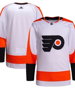 Philadelphia Flyers Adidas Away Authentic Pro Jersey White Nhl - Robokeg