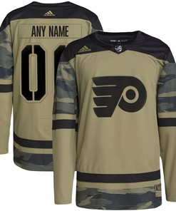 Philadelphia Flyers Adidas Military Appreciation Team Authentic Custom Practice Jersey - Camo Custom Jerseys Nhl - Robokeg