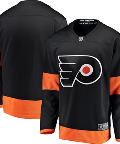 Philadelphia Flyers Fanatics Branded Alternate Breakaway Jersey - Black Nhl - Robokeg