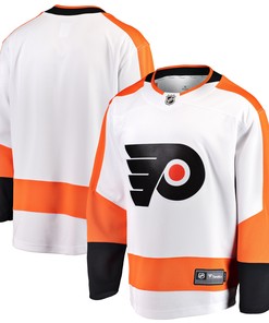 Philadelphia Flyers Fanatics Branded Breakaway Away Jersey - White Nhl - Robokeg