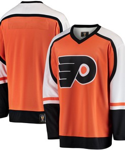 Philadelphia Flyers Fanatics Branded Premier Breakaway Heritage Blank Jersey - Orange Nhl - Robokeg