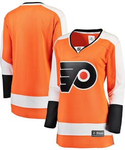 Philadelphia Flyers Fanatics Branded Womens Breakaway Home Jersey Orange Nhl - Robokeg
