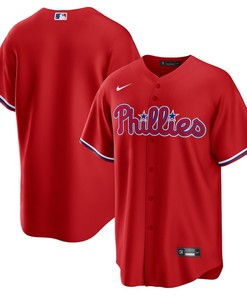 Philadelphia Phillies Alternate Men Jersey - Red - Robokeg