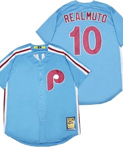 Philadelphia Phillies Jt Realmuto #10 2020 Mlb Blue Jersey - Robokeg