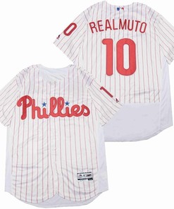 Philadelphia Phillies Jt Realmuto #10 2020 Mlb White Jersey - Robokeg
