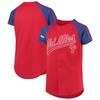 Philadelphia Phillies Stitches Team Logo Jersey - Red Mlb - Robokeg