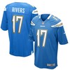 Philip Rivers Los Angeles Chargers Nike Alternate Game Jersey - Powder Blue - Robokeg