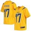 Philip Rivers Los Angeles Chargers Nike Youth Inverted Game Jersey - Gold - Robokeg
