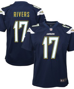 Philip Rivers Los Angeles Chargers Nike Youth Team Color Game Jersey - Navy Blue - Robokeg