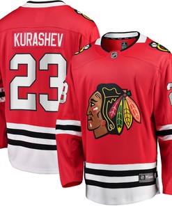 Philipp Kurashev Chicago Blackhawks Fanatics Branded Home Breakaway Player Jersey - Red Nhl - Robokeg