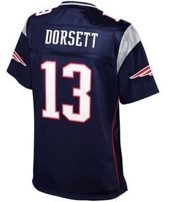 Phillip Dorsett New England Patriots Nfl Pro Line Womens Team Color Player Jersey - Navy - Robokeg