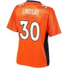 Phillip Lindsay Denver Broncos Nfl Pro Line Womens Player Jersey - Orange - Robokeg