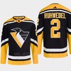 Pittsburgh Penguins 2022 Reverse Retro 2.0 Chad Ruhwedel 2 Black Primegreen Jersey Men's - Robokeg