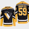 Pittsburgh Penguins 2022 Reverse Retro 2.0 Jake Guentzel 59 Black Primegreen Jersey Men's - Robokeg