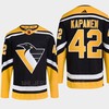 Pittsburgh Penguins 2022 Reverse Retro 2.0 Kasperi Kapanen 42 Black Primegreen Jersey Men's - Robokeg