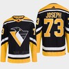 Pittsburgh Penguins 2022 Reverse Retro 2.0 Pierre-Olivier Joseph 73 Black Primegreen Jersey Men's - Robokeg
