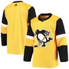 Pittsburgh Penguins Adidas Alternate Authentic Team Jersey - Gold Nhl - Robokeg