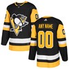 Pittsburgh Penguins Adidas Authentic Custom Jersey - Black Custom Jerseys Nhl - Robokeg