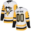 Pittsburgh Penguins Adidas Authentic Custom Jersey - White Custom Jerseys Nhl - Robokeg