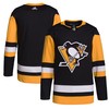 Pittsburgh Penguins Adidas Home Primegreen Authentic Pro Jersey - Black Nhl - Robokeg
